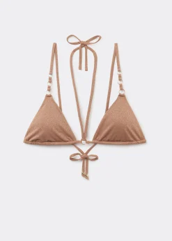 Triángulo Relleno Extraíble Bikini Golden Gleam