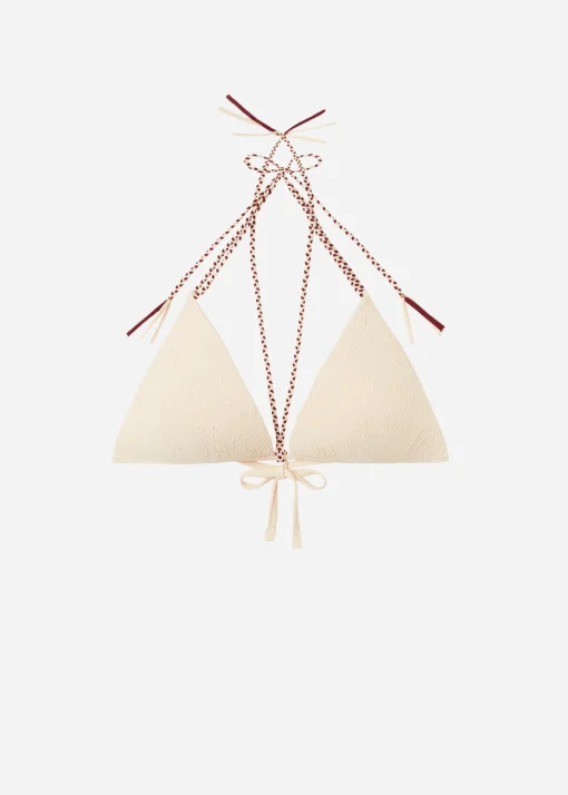 Triángulo Relleno Gradual Bikini 3D Cachemire Twist