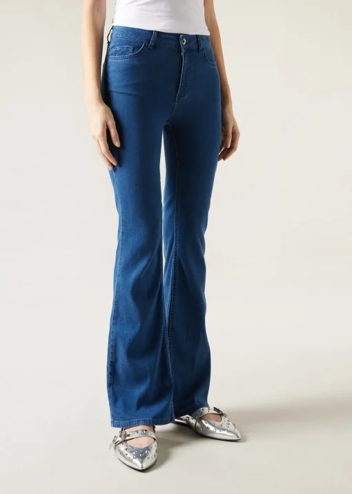 Vaqueros Acampanados Light Denim Eco
