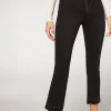 Vaqueros Cropped acampanados