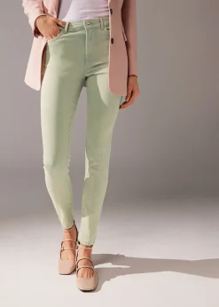Vaqueros Push Up Skinny de Cintura Alta Soft Touch