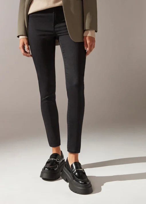 Vaqueros Push Up Skinny de Cintura Alta Soft Touch