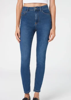 Vaqueros Push Up Skinny de Cintura Alta Soft Touch