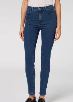Vaqueros Push Up Skinny de Cintura Alta Soft Touch
