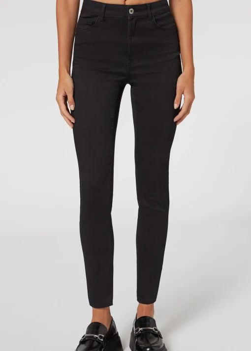Vaqueros Push Up Skinny de Cintura Alta Soft Touch