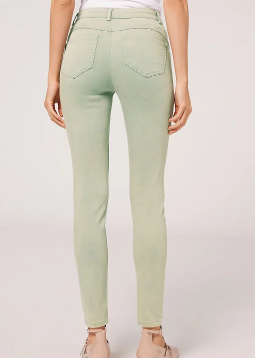 Vaqueros Push Up Skinny de Cintura Alta Soft Touch