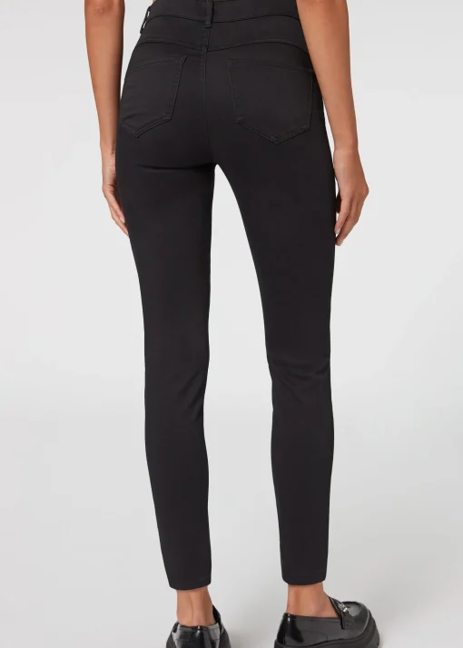 Vaqueros Push Up Skinny de Cintura Alta Soft Touch