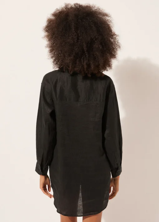 Vestido Camisa de Lino