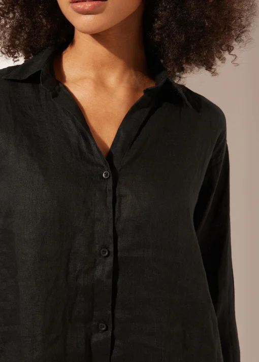 Vestido Camisa de Lino