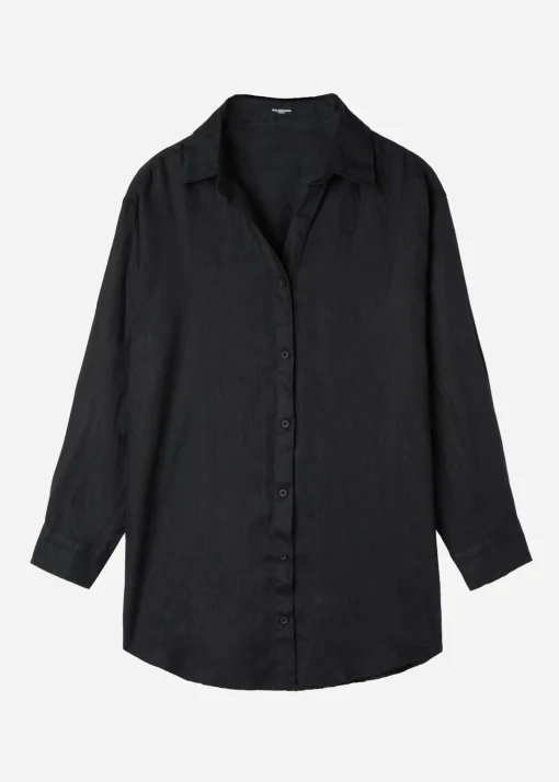 Vestido Camisa de Lino