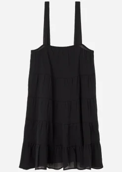 Vestido Corto con Volantes